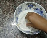 A picture of step 1 of نمک پارے.