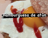 Foto del paso 3 de la receta: Hamburguesa de atún