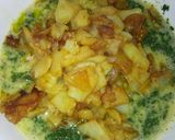 Foto del paso 4 de la receta Tortilla de espinacas con salsa de soja