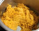 A picture of step 2 of Pumpkin halwa.