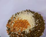 A picture of step 1 of Pesarattu or Green Moong Dosa.