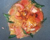 A picture of step 2 of Bean dry curry with tofu skin.