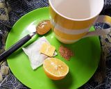 Foto del paso 1 de la receta: Té jengibre, manzanilla, limón y miel