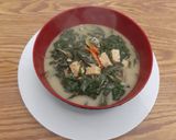 Foto langkah ke 3 dari resep Santan Daun Singkong Tempe dan Teri.