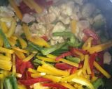 Foto del paso 7 de la receta: Pollo all peperoni (fácil y rápido)