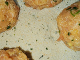 Albóndigas de pollo en salsa de verduras