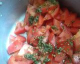 Foto del paso 2 de la receta: Ensalada de tomate, huevo y cebolla dorada
