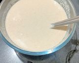 A picture of step 1 of Bread Uttapam.
