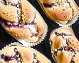 Foto langkah ke 6 dari resep Blueberry Streusel Bread (tanpa ulen).