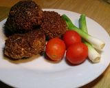 A picture of step 6 of Crumbed Mushrooms.