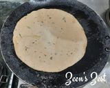 A picture of step 2 of Sorghum and Wheat Chapatis.