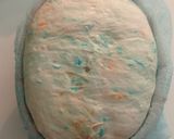 Foto langkah ke 13 dari resep Blue-Orange Sprinkles Sourdough Bread.