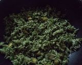 A picture of step 6 of Green Pulao (Jain).