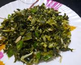 मूली के पत्तों का साग (mooli ke patto ka saag recipe in Hindi) रेसिपी चरण 4 फोटो