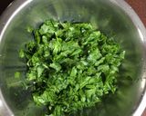 A picture of step 1 of Spinach Sweet Corn Sandwich.