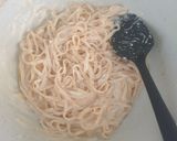 Gambar langkah 4 resipi Lemon Garlic Parmesan Linguine.