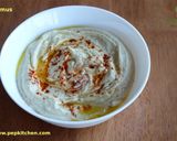 A picture of step 3 of Hummus.