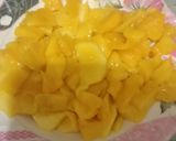 A picture of step 2 of Mango Float, summer special recipe ⛱️ 🥭🥭🥭.