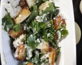 A picture of step 10 of Caesar salad.