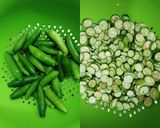 A picture of step 1 of Ivy Gourd Stir Fry.