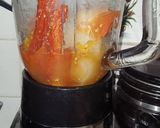 A picture of step 3 of Ckn Pozole.