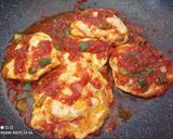 Foto langkah ke 4 dari resep Telor Ceplok Pedas 🌶🍅.