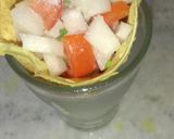 A picture of step 3 of Papad Cone.