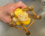 A picture of step 5 of Japanese Egg Flower Sushi.