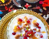 A picture of step 4 of Sabudana Fruit Custard.