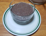 Foto del paso 3 de la receta: Pudín de chía con cocoa y yogurt