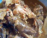 A picture of step 6 of Nsala soup.
