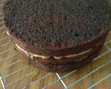 Foto langkah ke 10 dari resep Cake ultah brownies ny.liem.