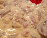 A picture of step 3 of Carbonara Empanada.