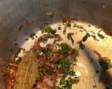 A picture of step 2 of Yakhni pulao.