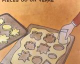Une image de l'étape 2 de Fleurs sablées aux pépites de chocolat.