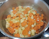 Foto del paso 2 de la receta: Garbanzos con tofu y mango