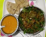A picture of step 7 of Aachari Guwar sabji.