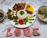 Hình bước làm 4 của món Cơm tấm thịt khìa nước dừa và chả trứng thì là