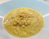 A picture of step 6 of Madrid-Style Chickpea Soup with Cumin and Mint.