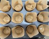 A picture of step 3 of Banana Coconut Muffins.