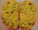 Foto langkah ke 21 dari resep Kunyit Jinten Hitam Italian Herbs Sourdough Bread (Oven Tangkring).
