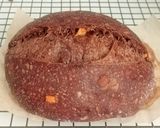 Foto langkah ke 25 dari resep Orange Peel Choco Sourdough Bread 82% (Open Bake Method).