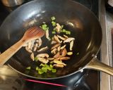 A picture of step 4 of Orechiette - straying from the original recipe.