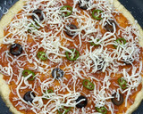 صورة لخطوة 7 من وصفة بيتزا الزهره 🍕 كيتو 💛