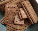 A picture of step 1 of Biscuit cake.