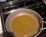 A picture of step 1 of Chicken Schnitzel.