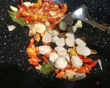 Foto langkah ke 6 dari resep Cah Kangkung Baso Saus Tiram.