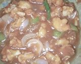A picture of step 8 of Chilli cauliflower.