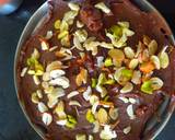 Chocolate Dry Fruits Roll recipe step 4 photo