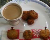A picture of step 12 of Stuffed mushroom snacks #monsoon.